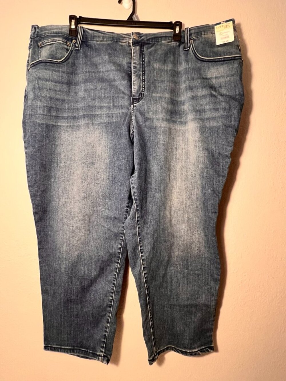 NWT - Terra & Sky 28-30 4X Jeans with Elastic Back